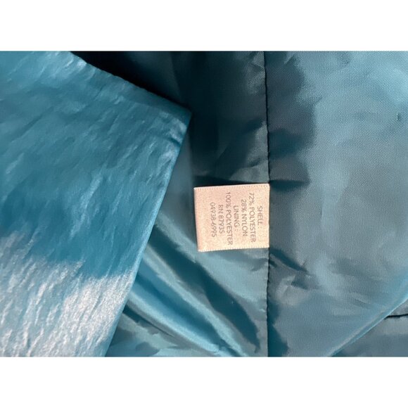 CJ Banks Long Sleeve Ruffle Collar Blazer Size 1X - Picture 8 of 10